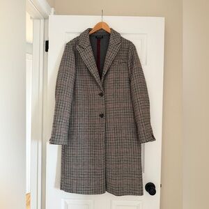 Topshop Plaid Jacket in size US 8